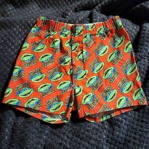 VTG Boys TMNT Teenage Mutant Ninja Turtles boxer shorts L 14-16 Leonardo vintage